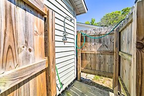 Oak Island Home w/ Fenced Yard, Walk to Long Beach