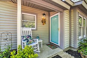 Oak Island Home w/ Fenced Yard, Walk to Long Beach