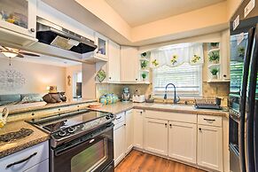 Oak Island Home w/ Fenced Yard, Walk to Long Beach