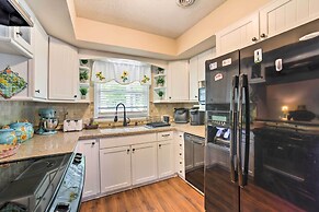 Oak Island Home w/ Fenced Yard, Walk to Long Beach