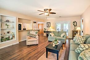 Oak Island Home w/ Fenced Yard, Walk to Long Beach