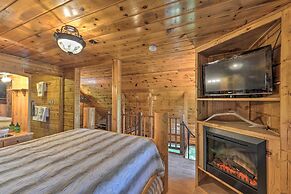 Alpine Adventures: Cozy Log Cabin w/ Deck & Views!