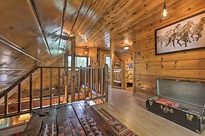Alpine Adventures: Cozy Log Cabin w/ Deck & Views!