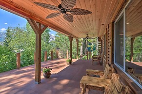Alpine Adventures: Cozy Log Cabin w/ Deck & Views!