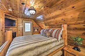 Alpine Adventures: Cozy Log Cabin w/ Deck & Views!