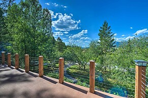 Alpine Adventures: Cozy Log Cabin w/ Deck & Views!