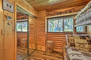 Alpine Adventures: Cozy Log Cabin w/ Deck & Views!