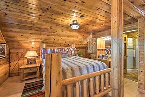 Alpine Adventures: Cozy Log Cabin w/ Deck & Views!