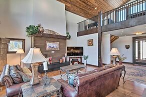 Spacious Big Sky Cabin w/ Hot Tub & Grill!