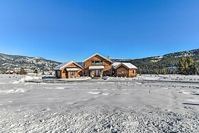 Spacious Big Sky Cabin w/ Hot Tub & Grill!