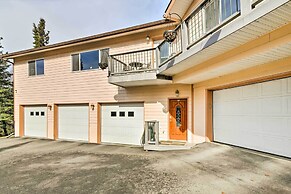 Hillside Anchorage Home by Hiking & Biking Trails!