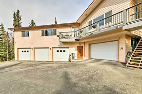 Hillside Anchorage Home by Hiking & Biking Trails!