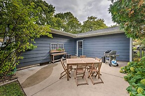 Airy Cottage Close to Rock Lake w/ Fire Pit!