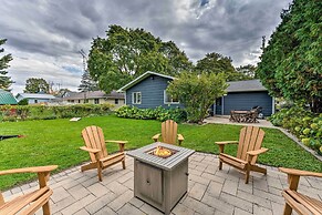 Airy Cottage Close to Rock Lake w/ Fire Pit!