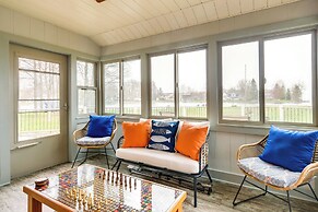 Cadillac Vacation Rental w/ Dock on Lake Mitchell!