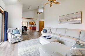 Cadillac Vacation Rental w/ Dock on Lake Mitchell!