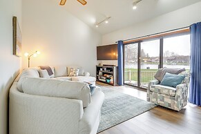 Cadillac Vacation Rental w/ Dock on Lake Mitchell!