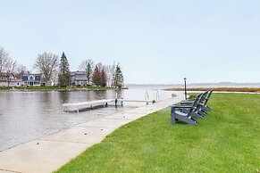 Cadillac Vacation Rental w/ Dock on Lake Mitchell!