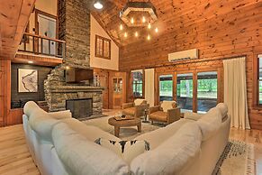 Hilltop Lackawaxen Gem w/ River View & Fire Pit