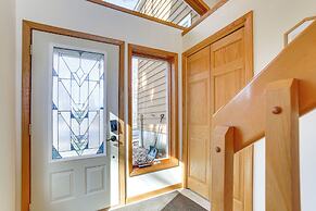 Private Beach & Deck: Spacious Lake Michigan Home