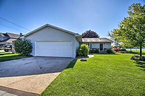 Benton Harbor Lake House w/ Dock & Fire Pit!
