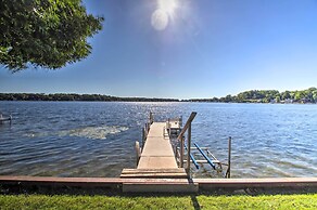 Benton Harbor Lake House w/ Dock & Fire Pit!