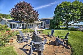 Benton Harbor Lake House w/ Dock & Fire Pit!