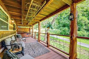Stunning Creekside Cosby Cabin w/ Deck + Fire Pit!