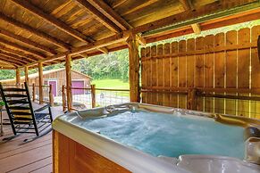 Stunning Creekside Cosby Cabin w/ Deck + Fire Pit!