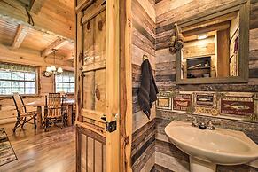 Stunning Creekside Cosby Cabin w/ Deck + Fire Pit!
