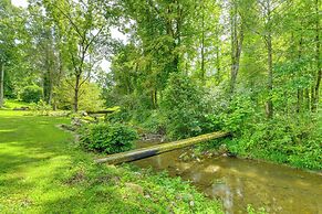 Stunning Creekside Cosby Cabin w/ Deck + Fire Pit!