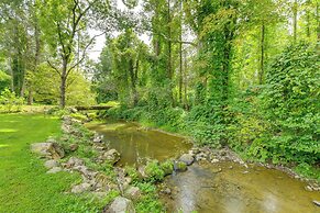 Stunning Creekside Cosby Cabin w/ Deck + Fire Pit!