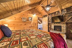 Stunning Creekside Cosby Cabin w/ Deck + Fire Pit!