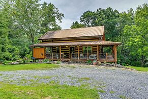 Stunning Creekside Cosby Cabin w/ Deck + Fire Pit!