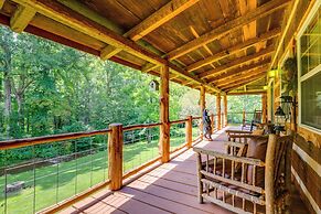 Stunning Creekside Cosby Cabin w/ Deck + Fire Pit!