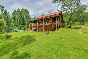 Stunning Creekside Cosby Cabin w/ Deck + Fire Pit!