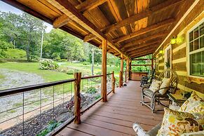 Stunning Creekside Cosby Cabin w/ Deck + Fire Pit!