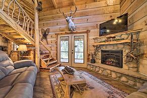 Stunning Creekside Cosby Cabin w/ Deck + Fire Pit!