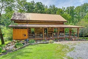 Stunning Creekside Cosby Cabin w/ Deck + Fire Pit!
