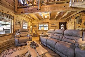 Stunning Creekside Cosby Cabin w/ Deck + Fire Pit!