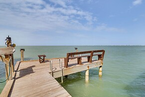 Waterfront Port Isabel Family Home w/ Pool & Pier!