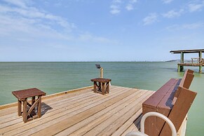 Waterfront Port Isabel Family Home w/ Pool & Pier!