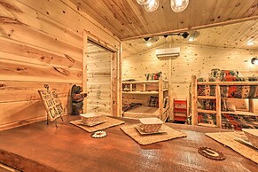 Serene Cabins w/ Decks & 8 Acres on Kiamichi River