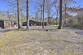 Serene Cabins w/ Decks & 8 Acres on Kiamichi River