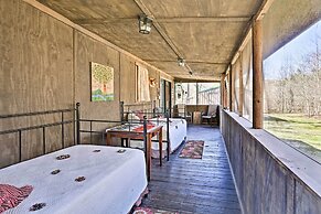 Serene Cabins w/ Decks & 8 Acres on Kiamichi River