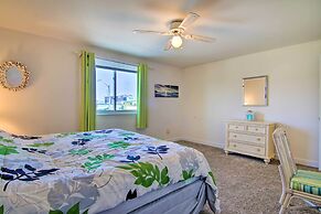 Deck w/ Canal Access: Ocean City Townhome