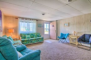 Deck w/ Canal Access: Ocean City Townhome