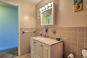 Deck w/ Canal Access: Ocean City Townhome