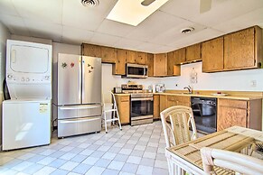 Deck w/ Canal Access: Ocean City Townhome