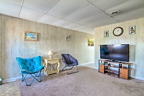 Deck w/ Canal Access: Ocean City Townhome